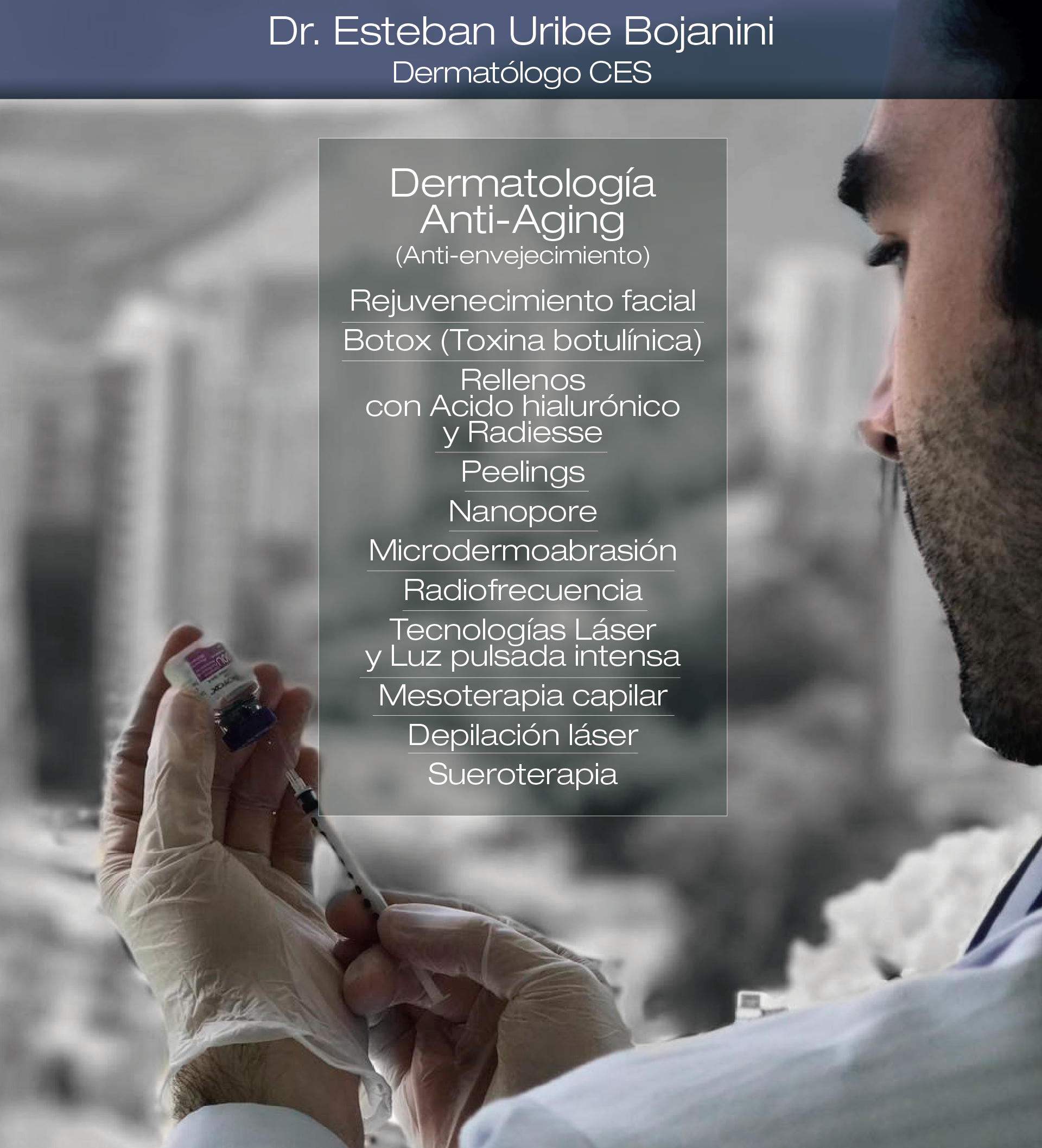 Dr. Esteban Uribe Bojanini | Dermatólogo CES